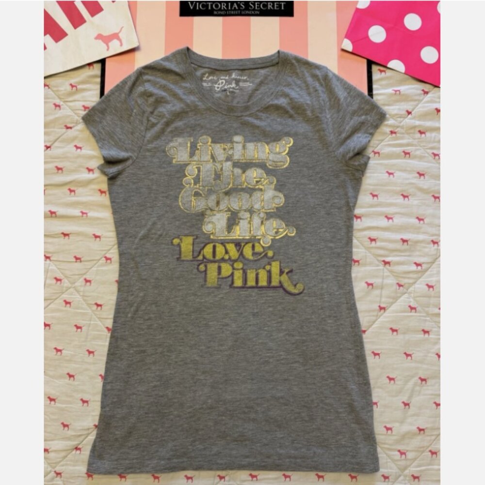 Women's PINK Victoria's Secret Graphic T-Shirt